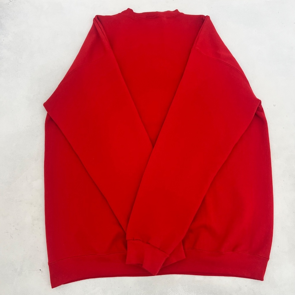 NFL Tampa Bay Buccaneers Mens XL Pullover Sweatshirt Red Long Sleeve Outdoor - Picture 4 of 9